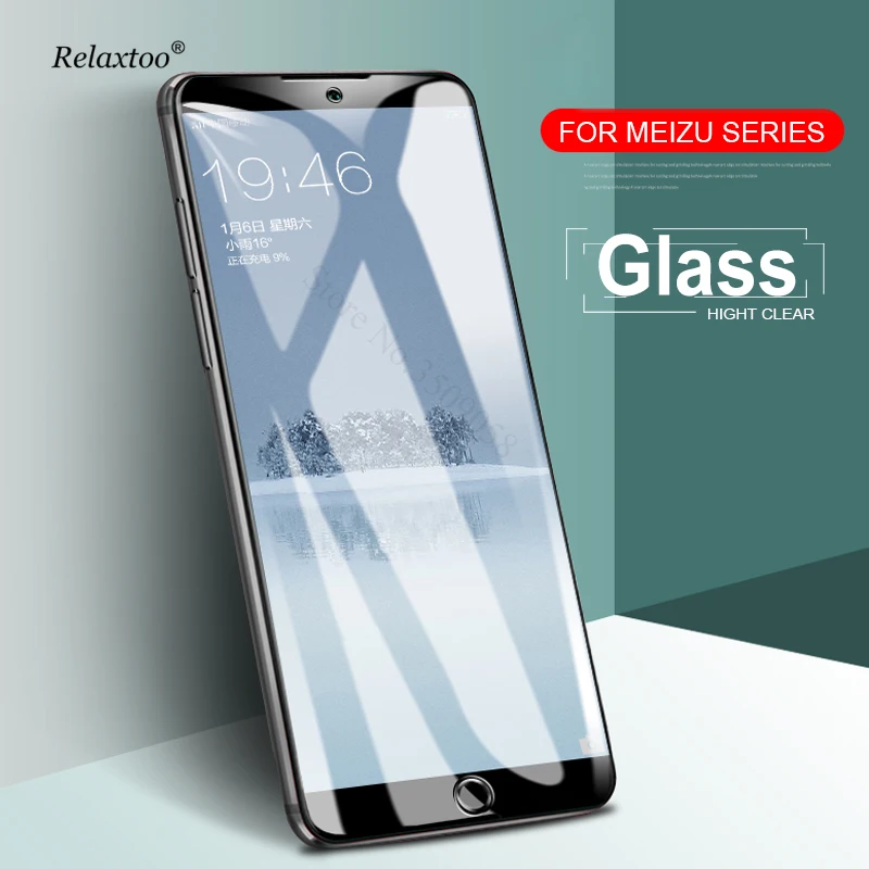 

protective glass for meizu m6 s m5 note,m3 note,m6 note,m9 note tempered glass on the meizy m5c/a5 v8 pro 6 6s 7 plus phone film
