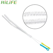 HILIFE сливная канализационная дренажная раковина ванна для очистки волос гибкая труба для ванной щетка Чистка канализации инструменты очиститель для волос крючки стиль