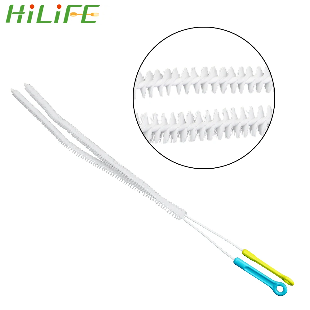 

HILIFE Drain Sewer Dredge Sink Tub Hair Cleaning Bendable Bathroom Pipe Brush Sewer Cleaning Tools Hair Cleaner Hooks Style