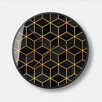 

New 3D Wall Clock 30cm 35cm Circular Duvar Saati Quartz Large Wall Clock For Room Silent Movement Wall Clock Modern Design Home