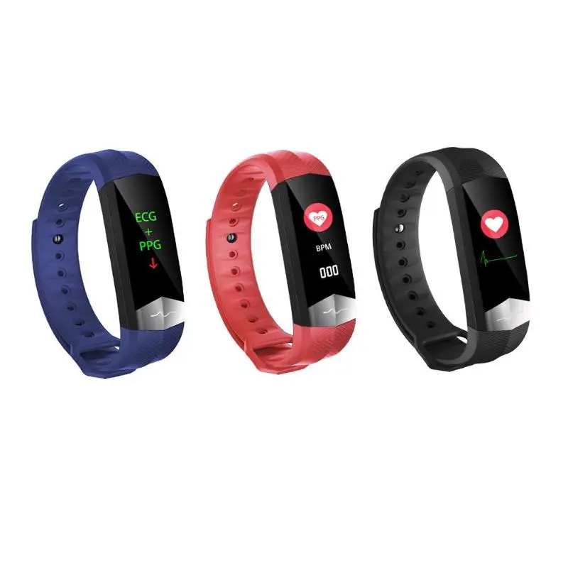 

CD01 Smart Band ECG Bluetooth Heart rate Blood pressure monitor Smart wristband Fitness Bracelet For IOS Android phones