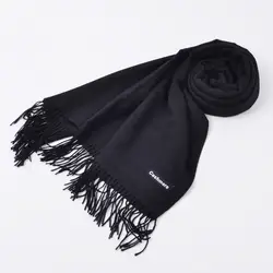 2016 новая пара Scraf зимний шарф кашемир женский длинный шарф обёрточная бумага шаль Твердые вязать теплые шарфы для женщин пашмины