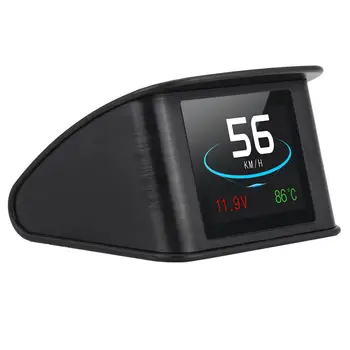 

Oversea P10 Universal Car HUD Head Up Display OBD2 Speed Warning RPM Fuel Consumption Projector