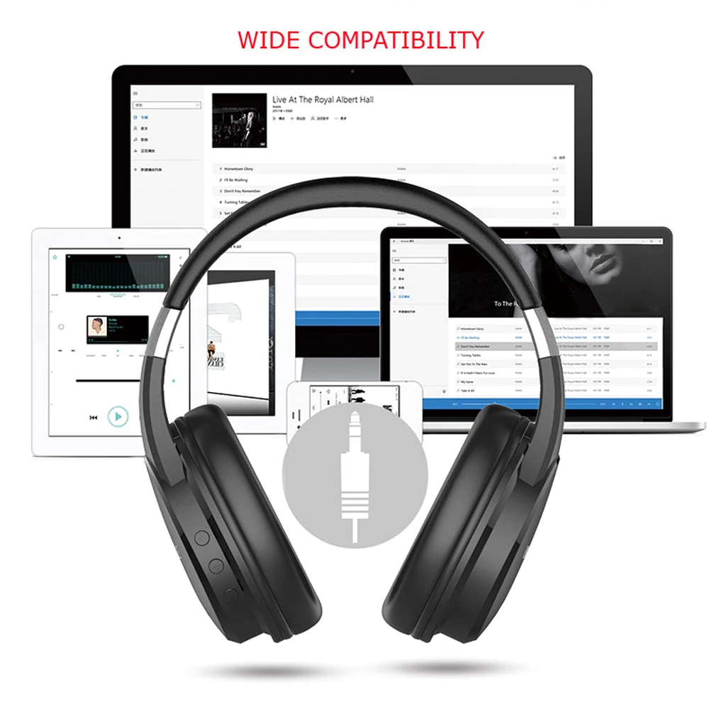 Беспроводные стереонаушники BINGLE FB110 наушники с микрофоном Bluetooth 4 1 CSR разъем 3 5 мм