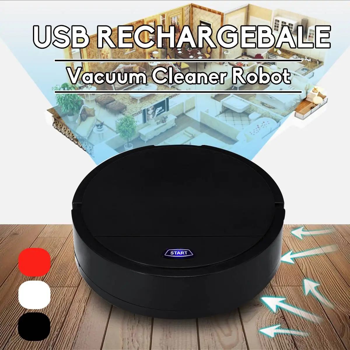

Smart Sweeping Robot Auto Cleaning Robot Rechargeable Floor Dirt Dust Hair Automatic Cleaner For Home Electric Vacuum Cleaners