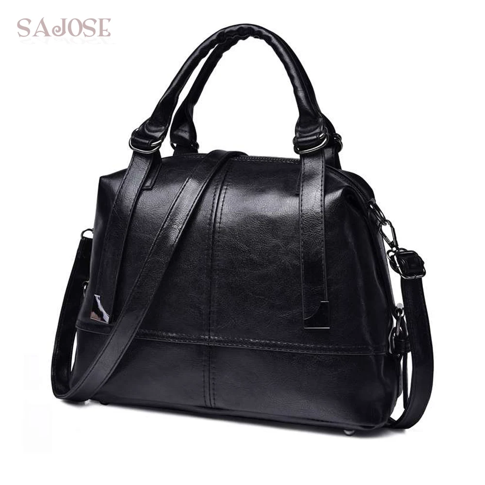 PU Leather Women Handbag Casual Tote bags Fashion Designer Handbags High Quality Classic Simple ...