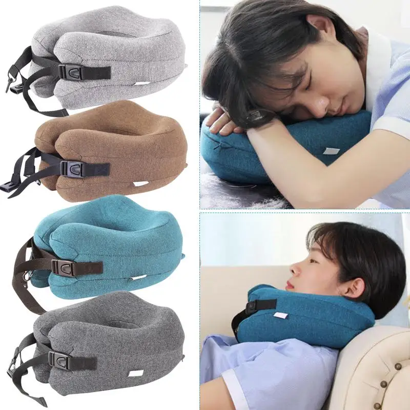 

Ultralight U Shaped Soft Travel Pillow Memory Foam Neck Pillows For Airplane Portable Car Travel Accessories Gray Drop Shipping