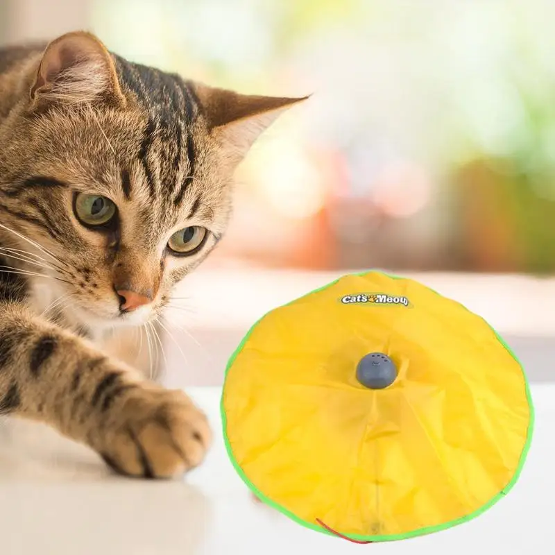 

4 Speeds Cat Toy Undercover Mouse Fabric Cat's Meow Interactive Electronic Toy Creative Pet Puppy Toy Cat supplies drop shipping