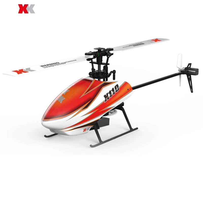 

Original XK K110 Blast 6CH Brushless 3D6G System RC Helicopter BNF With 4 Pcs Battery