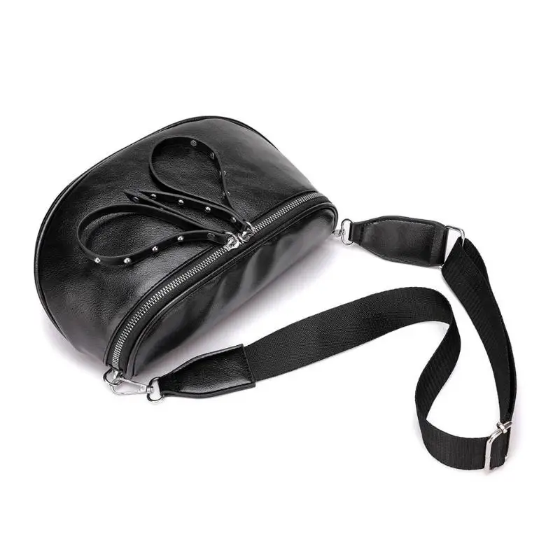 Сумка мессенджер Bolso femenino однотонная из мягкой искусственной кожи 2019|Сумки с