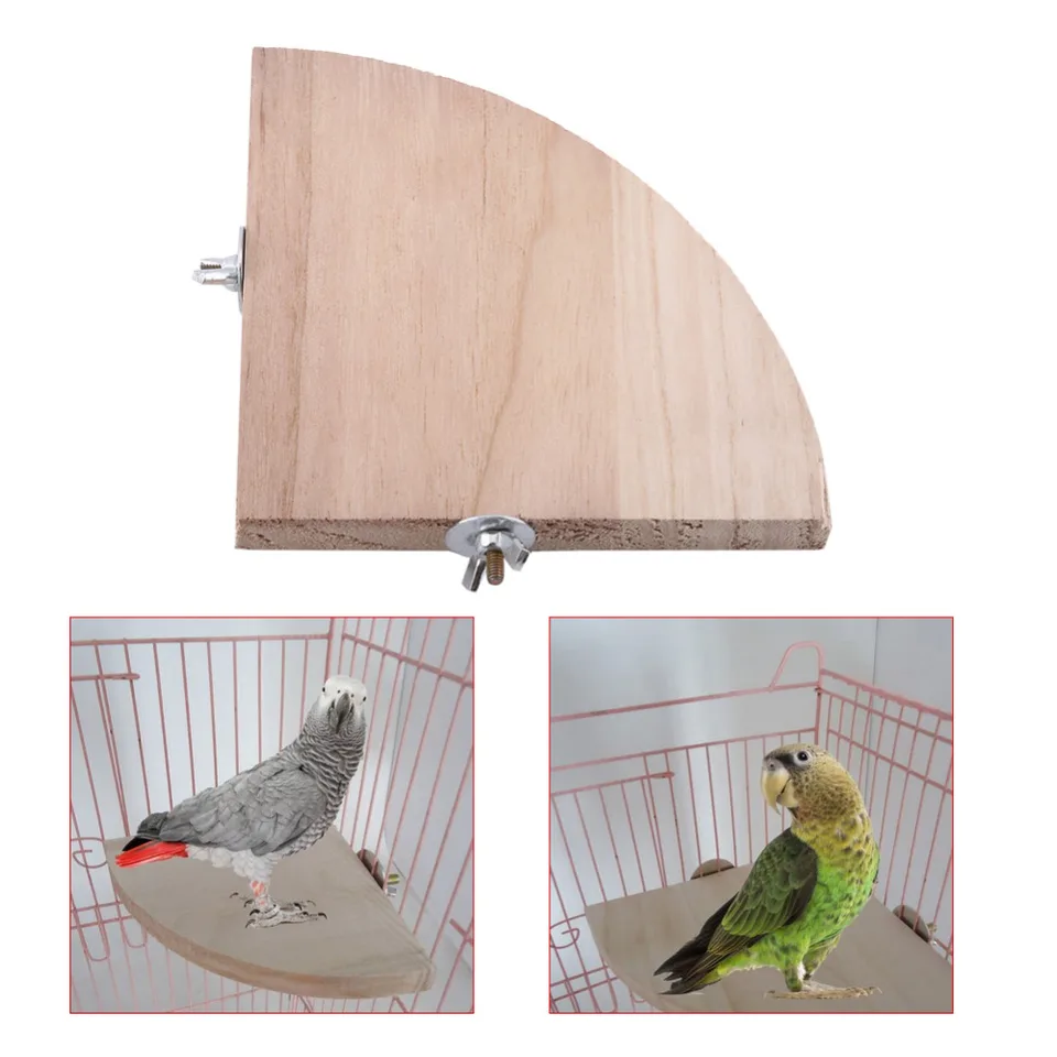 bird cage perches wood