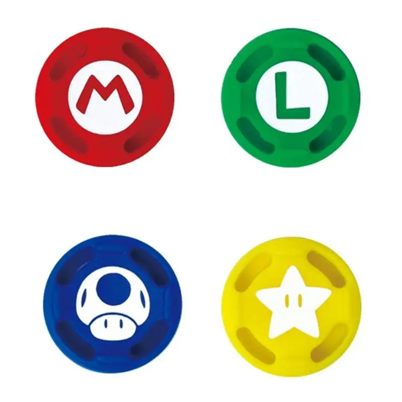 

4pcs Silicone Analog Thumb Stick Grips Caps Controller Sticks Caps Skin Cover for Nintend Switch NS JoyCon Controller