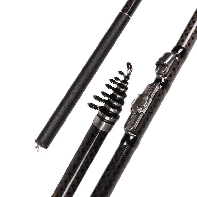 

2.7m 3.0m 3.6M 4.5M 5.4M 6.3M Spinning Fishing Rod M Power 99% Carbon Telescopic Rock Fishing Rod Carp Rod Surf Spinning Rod