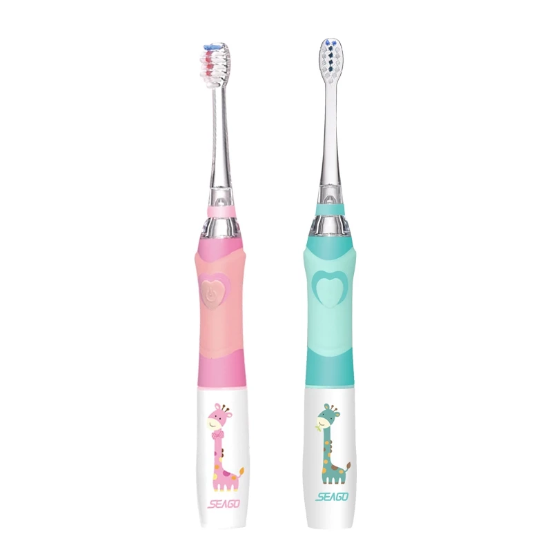 Seago Kids Electric Toothbrush Cartoon With LED Indicator Tooth Brush Electric Teeth Brush For Children Best Gift Boys And Girls Seago Kids Electric Toothbrush Cartoon With LED Indicator Tooth Brush Electric Teeth Brush For Children Best Gift Boys And Girls
