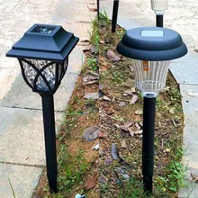 Солнечный светодиодный прожектор настенные светильники садовые фонари Уличные водонепроницаемые лампы для двора садовые украшения