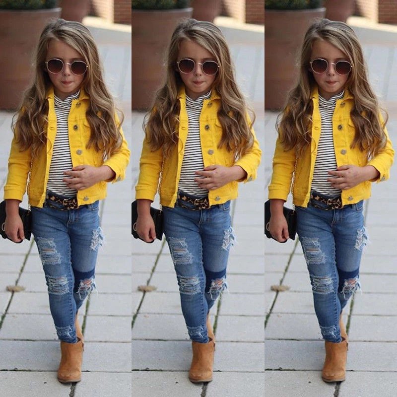 baby boy jean jacket outfit