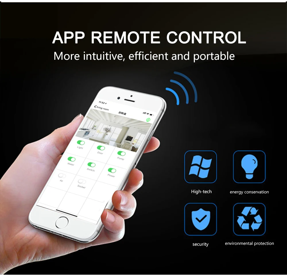 Контроллер двигателя для штор KinCony Zigbee с помощью приложения Smarphone комплект умного