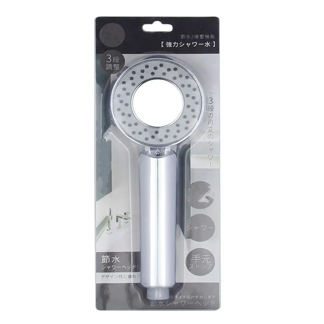 Double Sided Water Saving Pressurized Shower Nozzle Handheld Shower