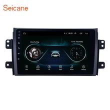 Seicane Автомагнитола для 2006-2012 Suzuki SX4 Android 8,1 9 дюймов 2Din HD сенсорный gps мультимедийный плеер Поддержка Bluetooth wifi