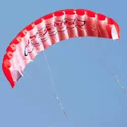 Открытый Забавный двойной линии трюк Parafoil Радуга воздушный змей спортивный пляжный змей открытый воздушные змеи игрушки для детей трюк
