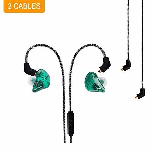 

BASN BC100+PRO Dual Drives MMCX In-ear Earphones With Detachable And Replaceable Cable Musician's Earbuds For Stage And Studio