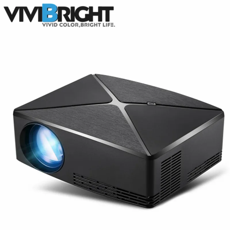 Светодиодный мини проектор ViviBright C80UP Android Wi Fi bluetooth видеоигра для домашнего