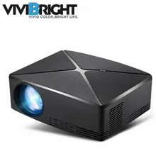 ViviBright C80UP Mini LED Projector Android WIFI Bluetooth Video Game Projector Home Cinema Beamer 1280x720 Resolution