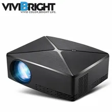 ViviBright C80UP Mini LED Projector Android WIFI Bluetooth Video Game Projector Home Cinema Beamer 1280×720 Resolution