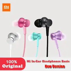 Xiao mi оригинальный mi in-ear наушники основной наиболее экономически эффективным красочные наушники с mi c 3,5 мм для телефона