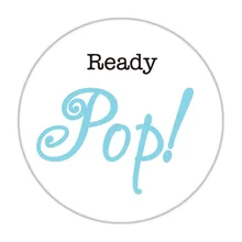 OEM Готов Поп-стикер Label Tap спасибо за празднование с попкорном стикер s Baby Shower Favor стикер s 54 шт. одна упаковка