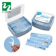 40 шт./кор. межзубные палочка для чистки зубов зуб выбирает зубной нитью гигиена полости рта зубы чистке зубочистки