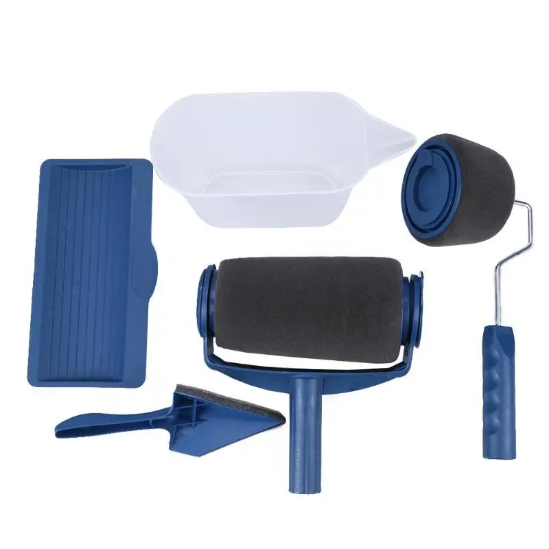 

5 PCS Multifunction Wall Decorative Paint Roller Brush Household DIY Operate Painting Tools Decorating Home Accessories Gadgets