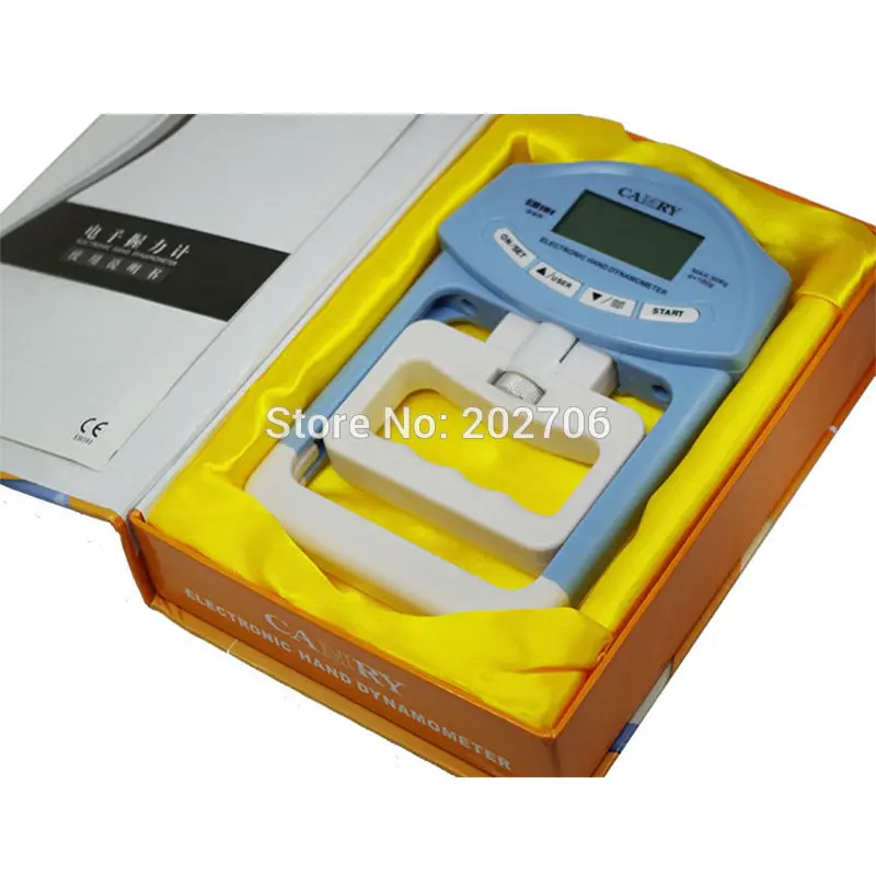 Electronic hand dynamometer hand grip dynamometer wrist developer wrist