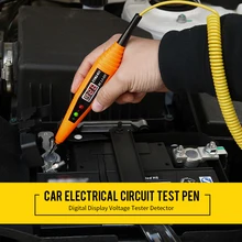 DC 2,5-32 в авто электрические Проверка цепи ручка дисплей цифрового вольтметра тесты er ручка-индикатор автомобиля диагностический инструмент