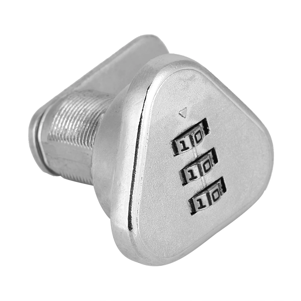 brand Digit Code Combination Cam Cabinet Silver Zinc Alloy Convenient Password Security Coded Lock security accessories 2019