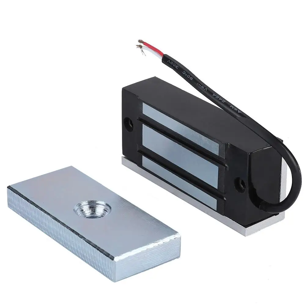 

DC12V 60KG Mini Electromagnetic Lock Electronic Magnetic Door Lock Power on Lock Electromagnetic Gate Entry Access Control
