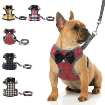 

2019 Brand New Mesh Breathable Dog Harness and Leads Pet Puppy Adjustable Leash Vest 3 Sizes