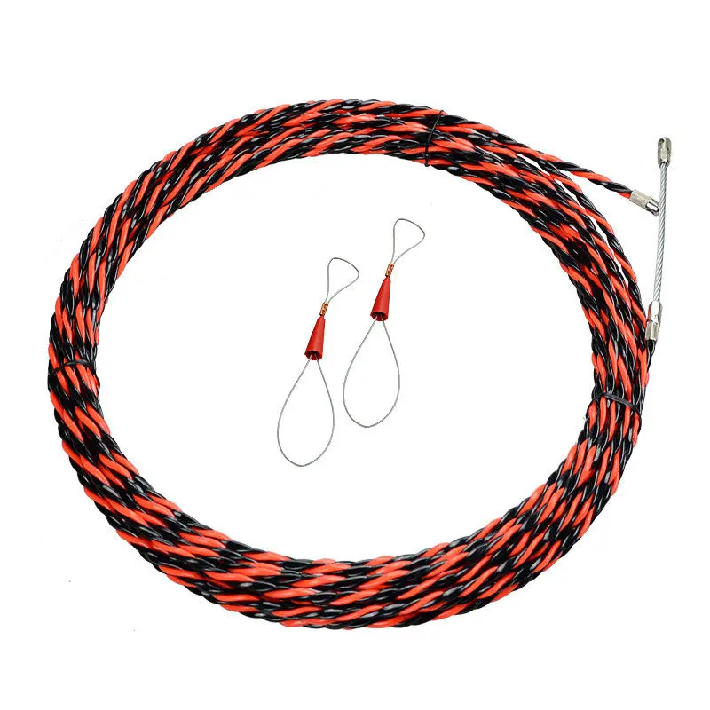 

Electrician Wire Threading Device Cable Push Puller Duct Rodder Conduit Aid Lead