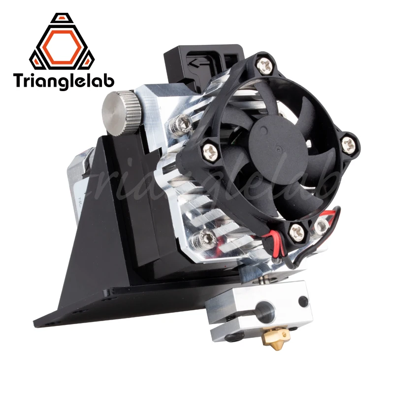 Baratos Trianglelab titan extrusora kit completo titan Aero V6 salida hotend extrusora kit completo reprap mk8 i3 Compatible etiqueta ANET I3 3d impresora