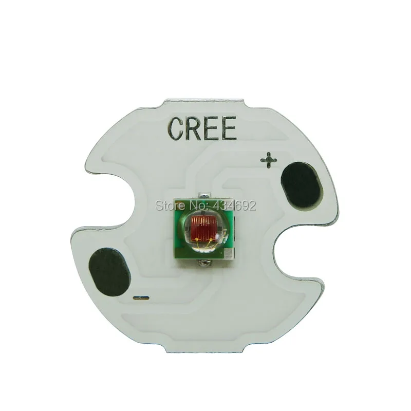 1 Вт 3 Cree XPE Светодиодные бусины красно оранжевые 610NM светодиодные излучатели