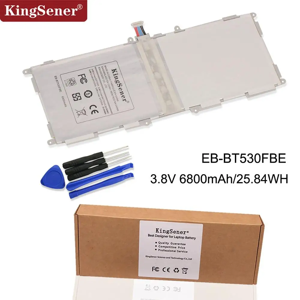 KingSener EB-BT530FBC EB-BT530FBE Батарея для samsung GALAXY Tab 4 10," T530 T531 T535 SM-T535 T533 SM-T537 T530NU инструменты