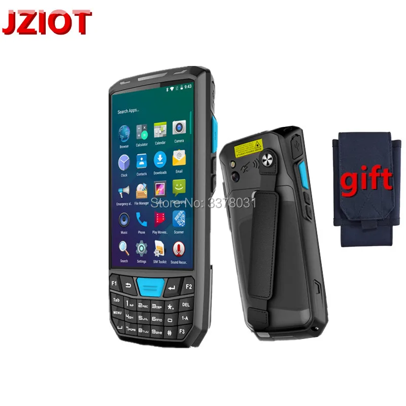 Handhelds терминал Android 7 КПК Wi-Fi сканер штрих-кода беспроводной 2d коллектор данных 1D