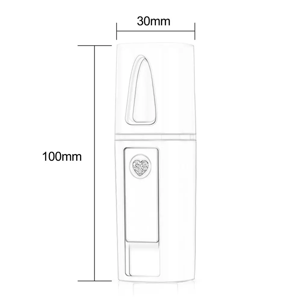 LICE Мини Портативный увлажнитель Usb зарядка портативный нано спрей для лица