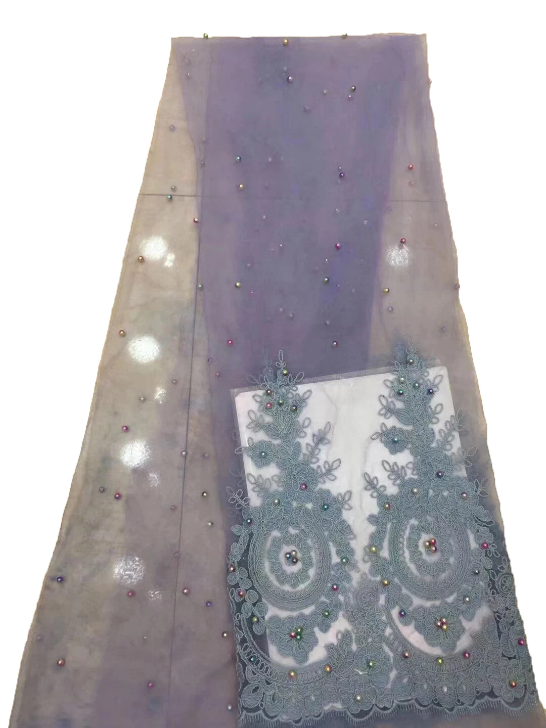 5yards Purple Lace Newest Design African Fabric High Quality Embroidery Net For Wedding Nigeria Women Dresses dp | Дом и сад