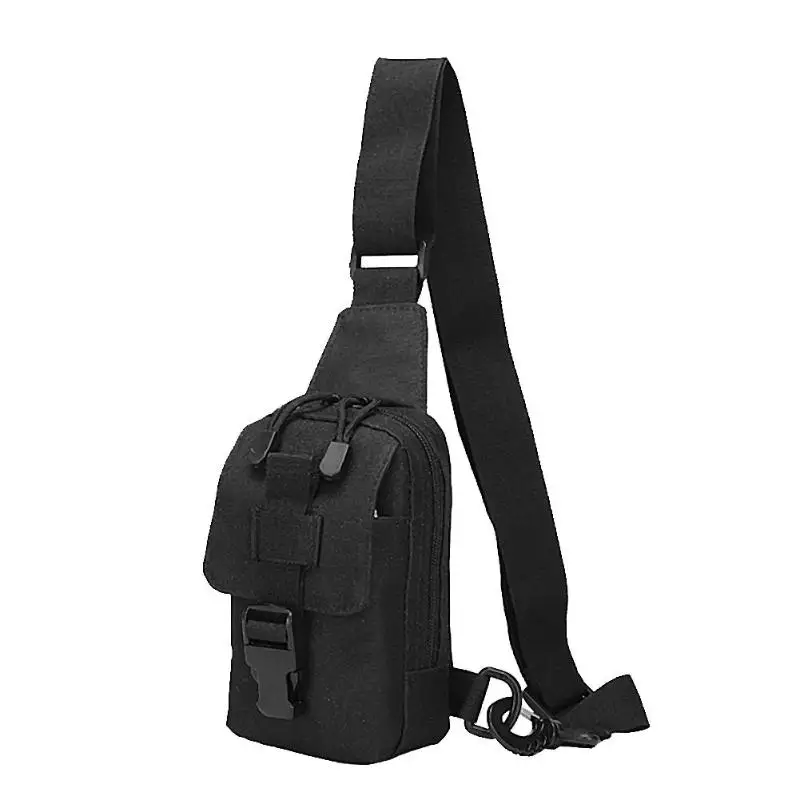 

Adjustable Crossbody Bag Sling Oxford Bag Chest Pack Shoulder Bags Easy To Carry Daypack Mobile Phone Bag For Riding Travel