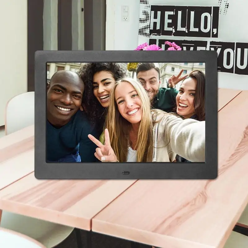 

Digital Photo Frame 10inch HD IPS Screen 1280x800 Electronic Photo Frame Support Music Video MP3 MP4 Movie Player