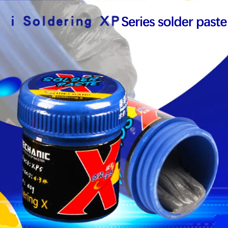 Lead Free Soldering Paste for iPhone X XS MAX XR 148 Low Temp Solder Tin PCB Mainboard High-end Fux Mobile Repair Tools 40G Lead Free Soldering Paste for iPhone X XS MAX XR 148 Low Temp Solder Tin PCB Mainboard High-end Fux Mobile Repair Tools 40G
