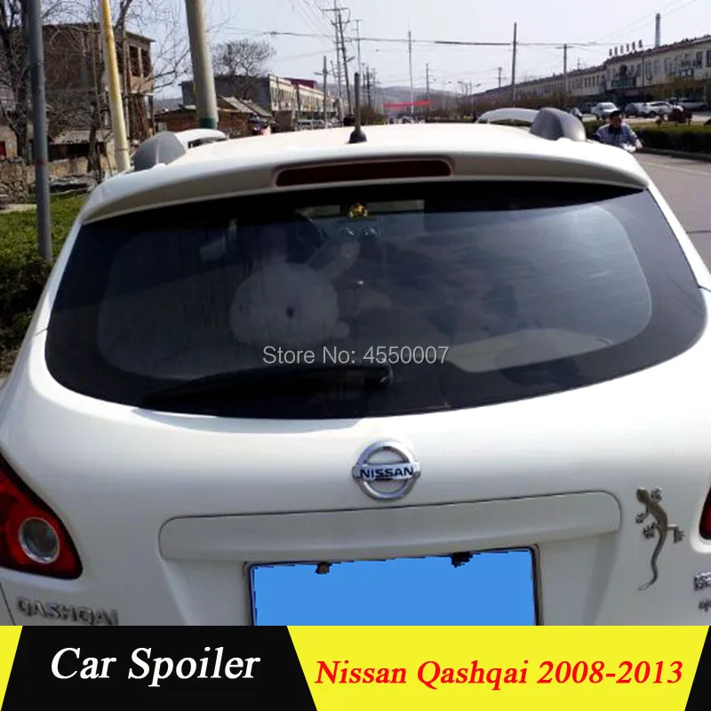 

UBUYUWANT use for nissan qashqai spoiler 2008-2013 High Quality ABS Material spoiler