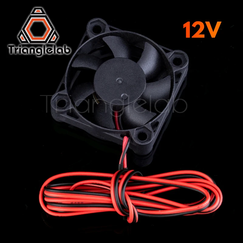 Parte dc 12v 24v 2p da Impressora 3d Trianglelab 4010 40*40*10 mm Ventilador de Refrigeração sem Escova 4010s do Refrigerador do Ventilador com Cabo de 100 mm - Imagem 2
