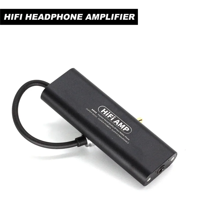 Artextreme SD05 Mini 3 5mm Headphone Earphone Amplifier HiFi Stereo Audio AMP for Cellphones Auto on off Amplifier